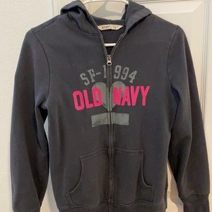 Womens Old Navy Blue Hoodie Size Small